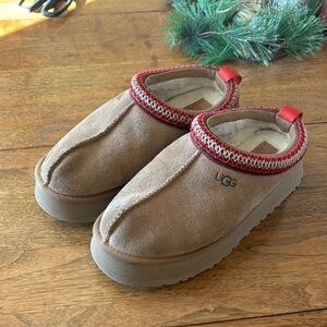 UGG Brown Suede Slippers